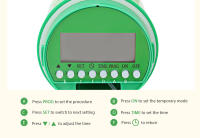 Temporizador Digital de riego de jardín, sistema controlador de temporizador de riego electrónico automático, pantalla LCD, hogar - details 7
