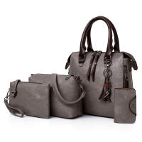Bolso de mano de lujo de color sólido para mujer, bolsos de diseñador vintage, de cuatro piezas bolso de hombro, Cartera de mensajero - details 15