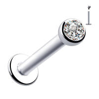 2 piezas 16g 1,5-4mm labret tragus cartílago pendiente 16g punk cz gema redondo tragus labio anillo monroe cartílago de la oreja pendiente piercing - details 18