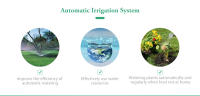Temporizador Digital de riego de jardín, sistema controlador de temporizador de riego electrónico automático, pantalla LCD, hogar - details 1