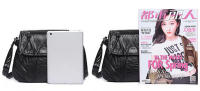 Bolso de mensajero pequeño negro para mujer, bolso cruzado de cuero PU suave lavado, monederos femeninos - details 28