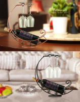 Estante de Metal creativo para vino, soporte colgante para copas de vino, soporte para Bar, soporte de exhibición, decoración, accesorios de cocina - details 2