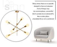 Lámpara de techo nórdica moderna, accesorio de iluminación para el hogar, sala de estar, dormitorio y comedor, E27 - details 4