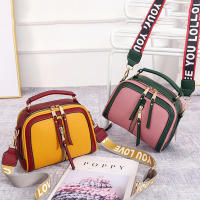 Bolso de hombro con costuras para mujer, bandolera de cuero PU, de lujo, con cadenas cuadradas, a la moda - details 19