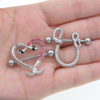 1 par de joyas para piercing corporal, un par de anillos para piercing en forma de serpiente, anillo de acero quirúrgico para pezón, piercing para mujer y niña, regalos - details 2