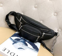 Bolso de mensajero informal para mujer, riñonera cruzada de cuero PU, a la moda - details 10