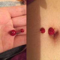 Piercings para el cuerpo, joyería de acero con diamantes de imitación para el ombligo, anillo de barra, Bola de lentejuelas, piercing para el cuerpo, 1 ud., envío directo - details 8