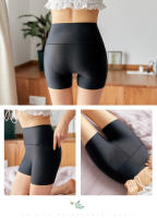 High Waist Women Safety Shorts Pants Seamless Nylon Panties Seamless Emptied Boyshorts Boxers Girls Body Slimming Underwear - details 4