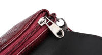 Bolso Retro con relieve de rosa para mujer, bandolera de un solo hombro con solapa, elegante, para fiesta - details 14