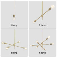 Lámpara de techo nórdica moderna, accesorio de iluminación para el hogar, sala de estar, dormitorio y comedor, E27 - details 5