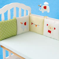 Cojín de Seguridad para Niños Protector Anti-colisión y Anti-caída Decoración de Habitación Espalda de Cama para Niños Material de Seda/Algodón Forma de Cojín Recomendado para Ambos Sexos - details 16