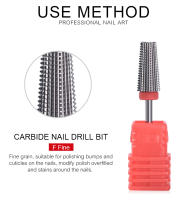 Broca de Carburo KADS 3/32" para Máquina de Taladro Eléctrico Dremel Diseño de Uñas Manicura Pedicura Herramienta de Manicura Normal Goods - details 4