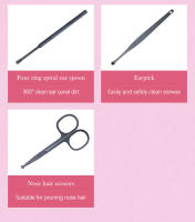 Cortaúñas para manicura y pedicura, conjunto de acero inoxidable, tijeras para cutículas, herramienta para cortar cutículas - details 4