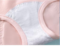 Bragas de Algodón para Mujeres Estilo BRIEF 5Pcs Cintura Alta a Prueba de Fugas Ropa Interior Femenina de Periodo Widen Physiological Underwear Briefs Dropshipping - details 9
