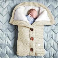 Saco de dormir cálido para cochecito de bebé, manta envolvente, ropa de cama, mantas para cochecito - details 3