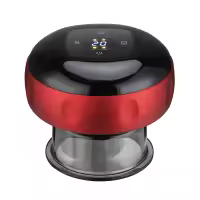 Masajeador eléctrico de terapia de ventosas,12 velocidades,calentamiento, respiración,masaje recargable,cuerpo,Guasha,Baguan - details 9