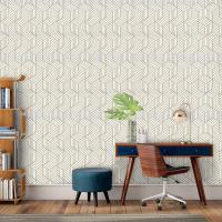 5mHome Decoration Geometric Hexagon Wallpaper Peel And Stick Wallpapers Removable Self Adhesive Stickers Vinyl Paper For Bedroom - details 4