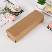 Cajas de Macarons de Papel Kraft 10pcs Ideal para Empaquetado de Pasteles, Galletas, Mooncakes - details 9