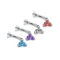 Anillo de acero quirúrgico para mujer, piercing para el cartílago, barra para el labio, tragus helix, joyería para el cuerpo, 16g, 1 unidad - details 3