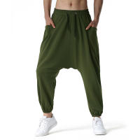 Pantalones sueltos con bolsillos grandes para hombre - details 10