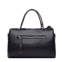 Bolso de hombro Retro de gran capacidad para mujer, bolso cruzado de cuero PU suave, bolso de mensajero informal de diseñador Boston - details 11