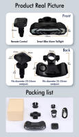 Elecpow Bicycle Burglar Alarm Taillight IP65 Waterproof USB Charge Scooter Bike Rear Lamp Turn Signal Warning Auto Brake Light - details 14
