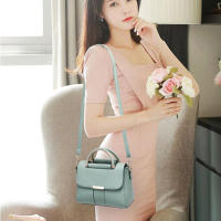 Bolsos de Mano de Cuero PU de Color Sólido para Mujer Bolso de Viaje de Verano Bolsa de Hombro de Lujo Crossboyd para Móvil - details 5