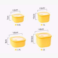 Fiambrera práctica para estudiantes, fiambrera de almacenamiento para trabajadores de oficina, contenedor de alimentos frescos, caja Bento sellada portátil - details 0
