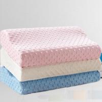 Almohada de Espuma de Memoria Rebote Lento para Cuidado de la Salud y Comodidad en Dormir NUBECOM Almohada Ortodóntica de Felpa Corta y Algodón de Memoria Forma Estándar Hecha en China - details 0