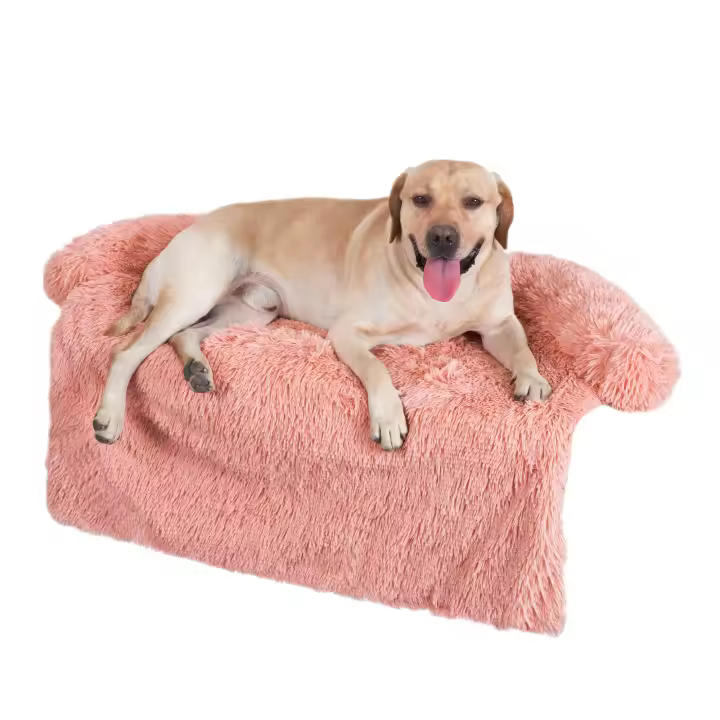 Colchón de Sofá para Mascotas Lavable Almohadilla de Cama Cálida para Perros Grandes Protector de Muebles para Automóviles y Pisos Material de Algodón - 1