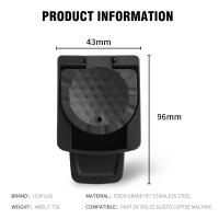 ICafilas-adaptador para máquina Dolce Gusto PICCOLO XS/Genio S  cápsula reutilizable rellenable Cafetera Expreso, café - details 9