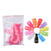 Herramientas de Manicura para Eliminación de Esmalte de Uñas 10PCS Clips de Gel UV Herramienta de Envuelto para Remoción de Fluido Normal en Belleza - details 16