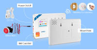 Sistema de alarma de seguridad KERUI Tuya Smart WIFI GSM, sistema de alarma de puerta WiFi inalámbrico, sistema de seguridad para el hogar DIY con alerta por aplicación de teléfono - details 13