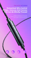 Original QKZ AK6 PRO Wired Earphone HIFI Stereo Headset With MIC HD Call 3.5mm AUX In-Ear Earbuds Music Game Sports Headphones - details 11