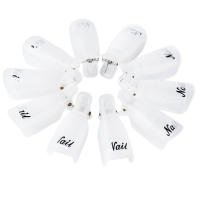 Herramientas de Manicura para Eliminación de Esmalte de Uñas 10PCS Clips de Gel UV Herramienta de Envuelto para Remoción de Fluido Normal en Belleza - details 11