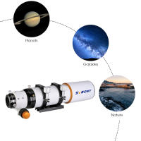 Telescopio Astronómico Profesional SVBONY SV503 102/714 ED Refractor de Dispersion Extra Baja OTA para Fotografía de Cielo Profundo - details 14