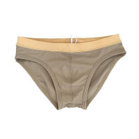 Jessborn-Calzoncillos de baño para hombre, bañador profesional de color sólido, sexy, a la moda, para playa - details 4