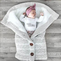 Saco de dormir cálido para cochecito de bebé, manta envolvente, ropa de cama, mantas para cochecito - details 2