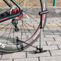 120psi Bicycle Floor Standing Pump Presta Schrader Dual Valve Conversion MTB Road Bike Mini Portable Tire Pump Inflator - details 8