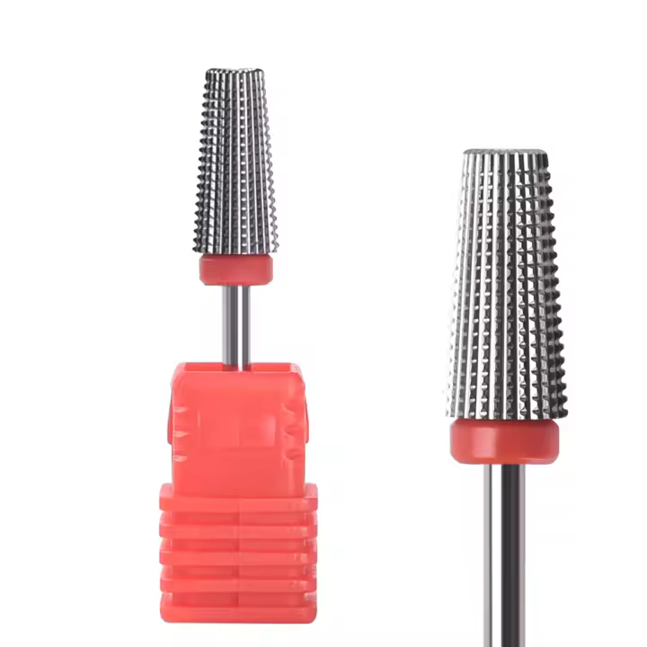 Broca de Carburo KADS 3/32" para Máquina de Taladro Eléctrico Dremel Diseño de Uñas Manicura Pedicura Herramienta de Manicura Normal Goods - 1