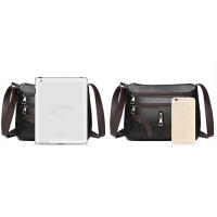 Bolso de hombro de cuero PU para mujer, bandolera versátil, Retro, Simple, informal, regalo para madre de mediana edad - details 29