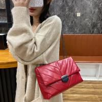 Bolso cruzado de cuero PU de hilo de lujo para mujer, bandolera con cadena, bolso de gran capacidad - details 7