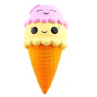 Bola de estrés de elevación lenta para niños, juguetes de comida para apretar, animales Kawaii, Jumbo, Squishy, unicornio, pastel, ciervo, Panda - details 10