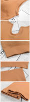 Conjunto de Yoga sin costuras para mujer, camisas de entrenamiento, pantalones deportivos, sujetador, trajes de gimnasio, Leggings de cintura alta para correr, Fitness, ciclismo, pantalones de Yoga - details 8