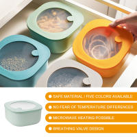 Fiambrera práctica para estudiantes, fiambrera de almacenamiento para trabajadores de oficina, contenedor de alimentos frescos, caja Bento sellada portátil - details 5
