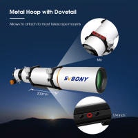 Telescopio Astronómico Profesional SVBONY SV503 102/714 ED Refractor de Dispersion Extra Baja OTA para Fotografía de Cielo Profundo - details 9