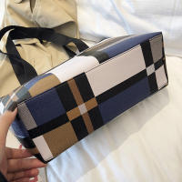 Bolso de hombro de cuero PU de gran capacidad para mujer, Bolsa de compras informal, a la moda, de lujo - details 42