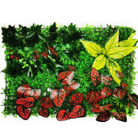 Decoración de Pared de Césped Artificial 40*60cm Ideal para Bodas y Hogares - details 3
