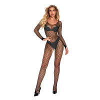 XXXL TRE de gato grande para mujer, entrepierna abierta, medias de rejilla de malla, ropa interior sexy, pantalones para dormir - details 1