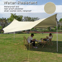 Vela de Sombra Impermeable Octagonal Grande 5.1x5.1m Venta de Campamento de Trompo de Sol para Jardín al Aire Libre Playa Turista - details 4